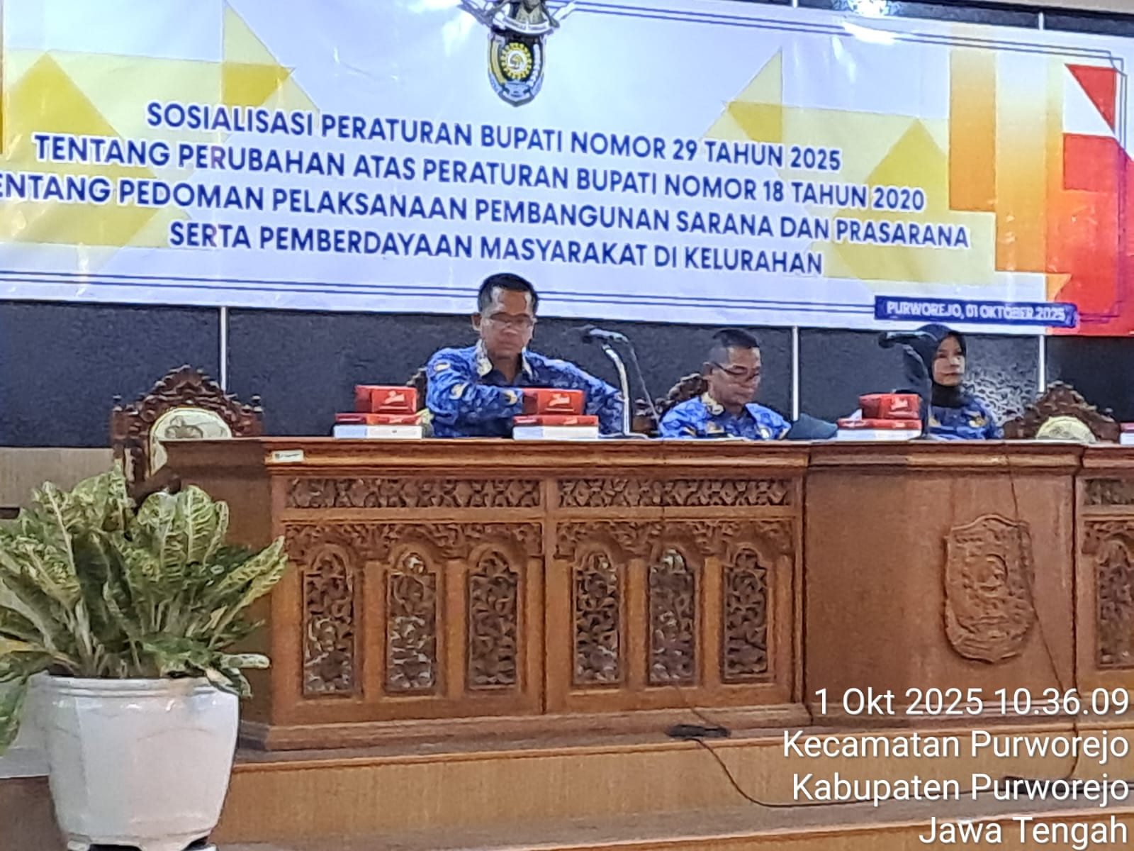 SOSIALISASI PERBUP NOMOR 29 TAHUN 2025