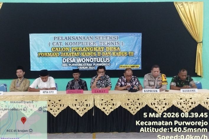 Seleksi Calon Perangkat Desa Wonotulus