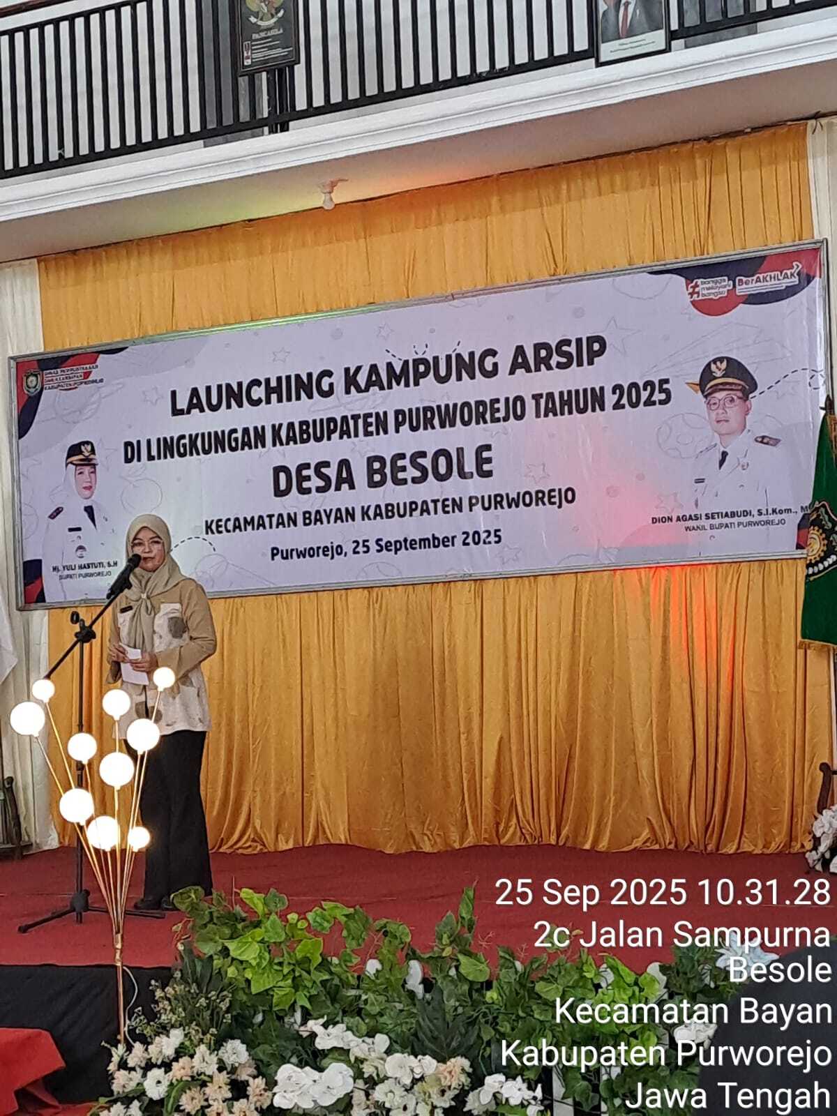 LAUNCHING KAMPUNG ARSIP DI DESA BESOLE