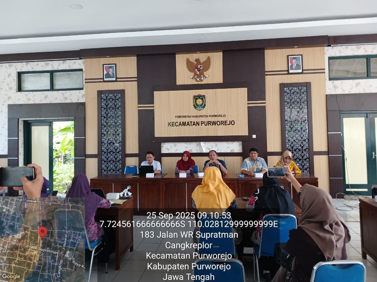 PELATIHAN PENGISIAN APLIKASI E-HDW