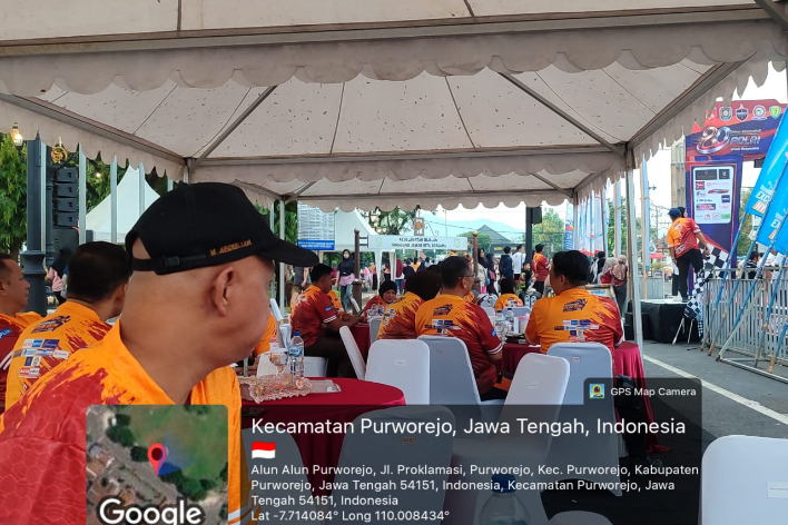 Bhayangkara Fun Run 2026 di Alun-Alun Purworejo