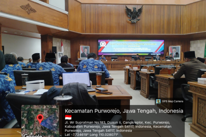 Rapat Paripurna DPRD Kabupaten Purworejo Pembahasan Sejumlah Raperda