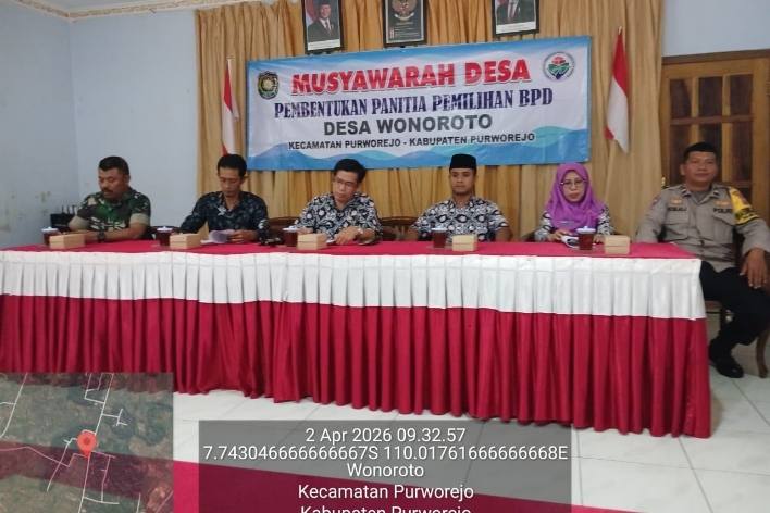 Musyawarah Desa Pembentukan Panitia Pemilihan BPD