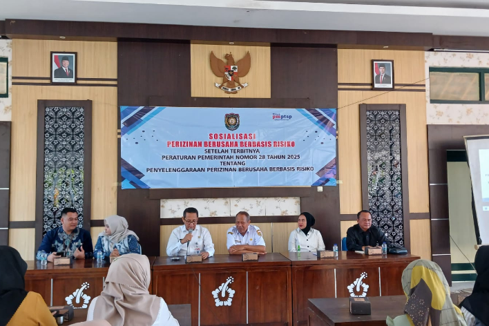 Sosialisasi Perizinan Berusaha Berbasis Risiko